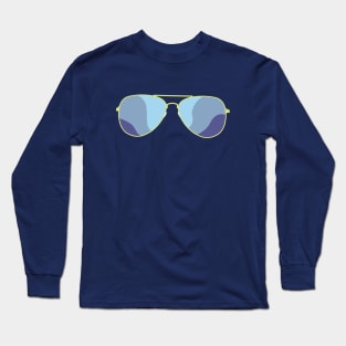 Minimalist Sun Glasses Long Sleeve T-Shirt